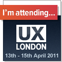 I'm attending UX London